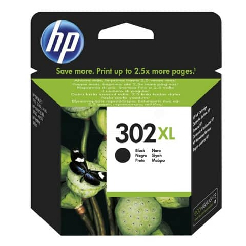 Cartuccia inkjet alta resa 302XL HP nero  F6U68AE